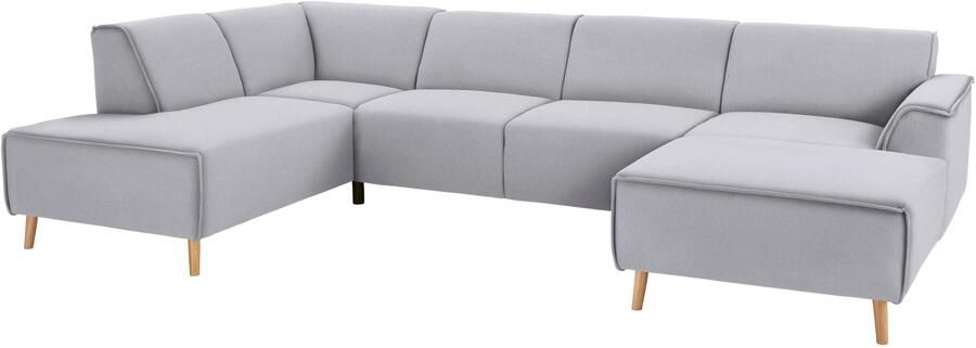 Andas Zithoek Janek Scandic Design elegant en tijdloos U-vorm met binnenvering en opstaande naad in scandinavisch design