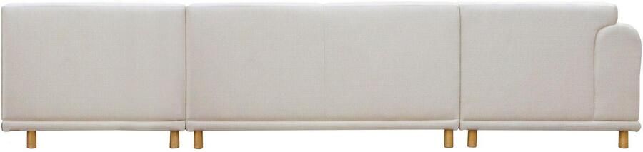 Andas Zithoek Maroon U-vorm in een scandinavisch design met losse kussens - Foto 6