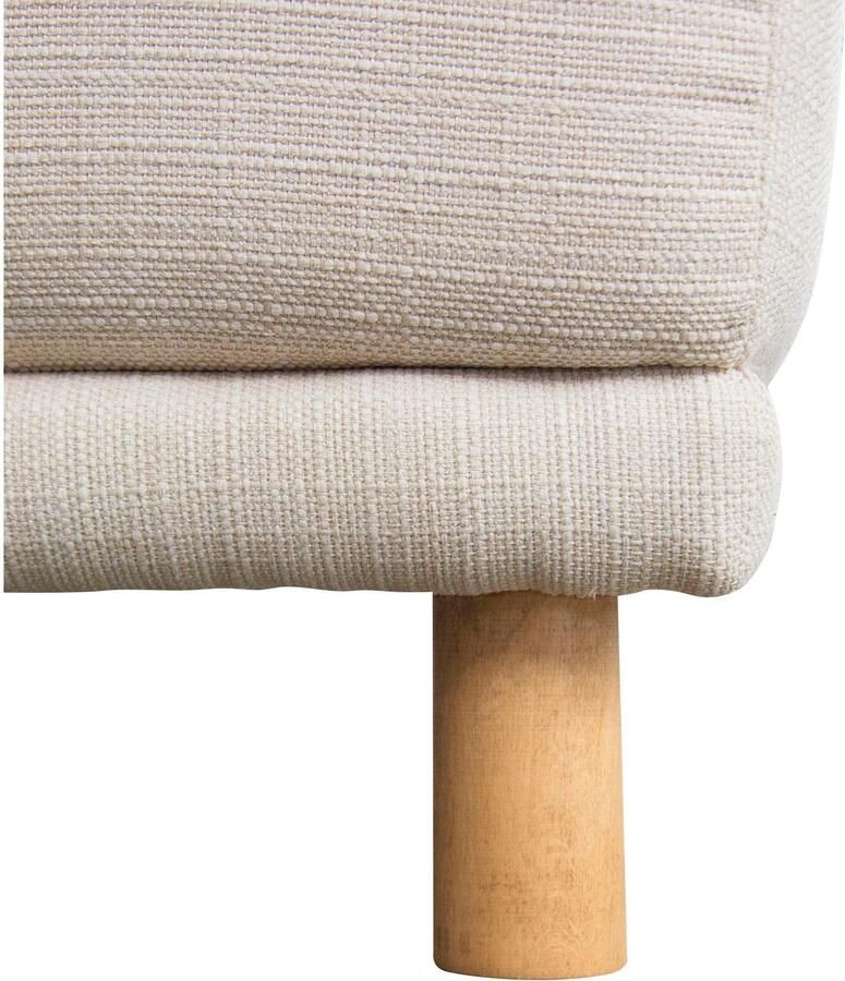 Andas Zithoek Maroon U-vorm in een scandinavisch design met losse kussens