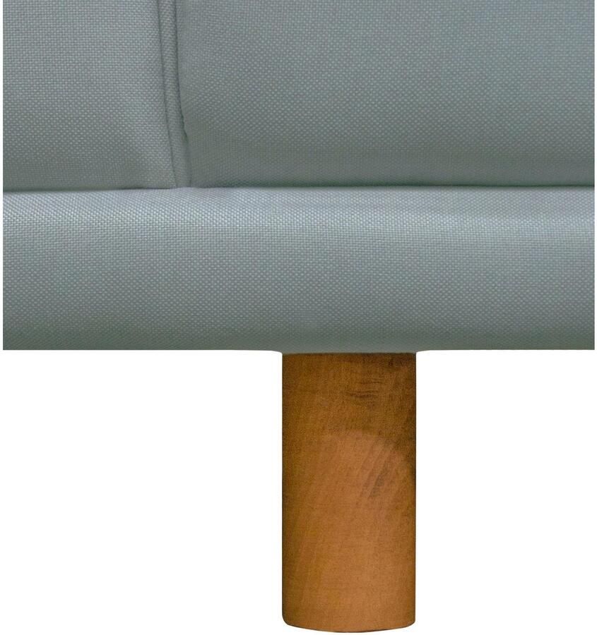 Andas Zithoek Maroon U-vorm in een scandinavisch design met losse kussens