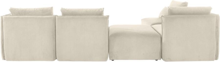 Andas Zithoek Nöre U-vorm 5 delen in vele stofkwaliteiten en kleuren zie ook 'nöre' (5-delig) - Foto 9