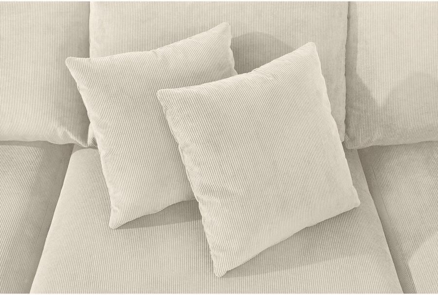 Andas Zithoek Nöre U-vorm 5 delen in vele stofkwaliteiten en kleuren zie ook 'nöre' (5-delig) - Foto 3