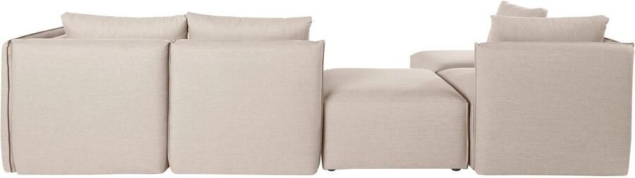 Andas Zithoek Nöre U-vorm 5 delen in vele stofkwaliteiten en kleuren zie ook 'nöre' (5-delig) - Foto 12