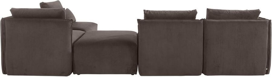 Andas Zithoek Nöre U-vorm 5 delen in vele stofkwaliteiten en kleuren zie ook 'nöre' (5-delig) - Foto 9