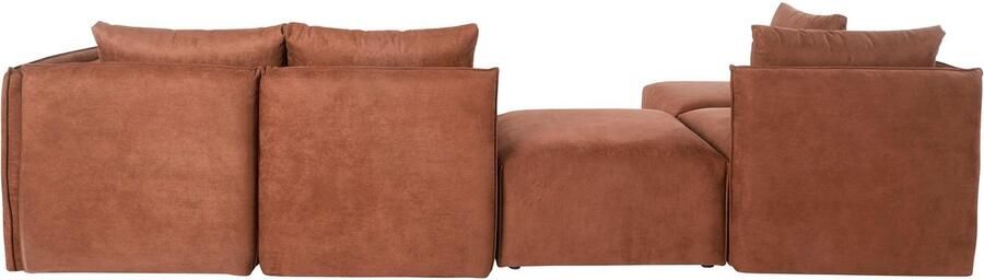 Andas Zithoek Nöre U-vorm 5 delen in vele stofkwaliteiten en kleuren zie ook 'nöre' (5-delig) - Foto 13