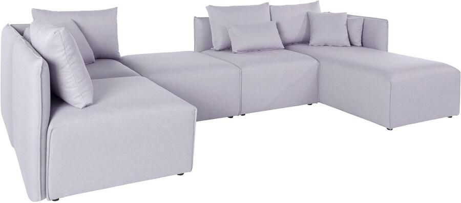 Andas Zithoek Nöre U-vorm 5 delen in vele stofkwaliteiten en kleuren zie ook 'nöre' (5-delig) - Foto 8