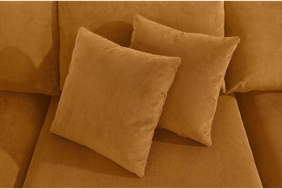 Andas Zithoek Nöre U-vorm 5 delen in vele stofkwaliteiten en kleuren zie ook 'nöre' (5-delig) - Foto 3