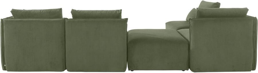 Andas Zithoek Nöre U-vorm 5 delen in vele stofkwaliteiten en kleuren zie ook 'nöre' (5-delig) - Foto 8