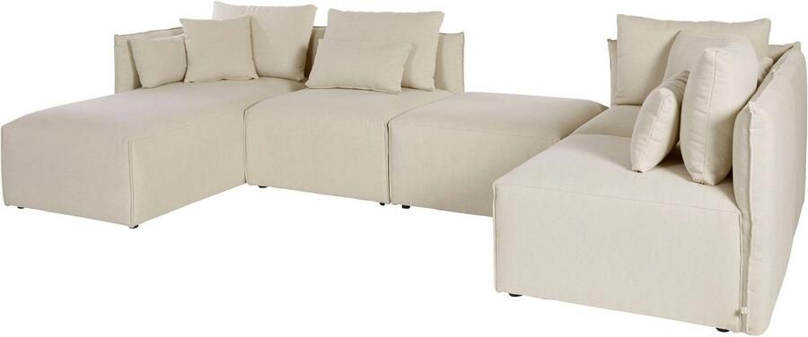 Andas Zithoek Nöre U-vorm 5 delen in vele stofkwaliteiten en kleuren zie ook 'nöre' (5-delig) - Foto 12