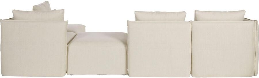 Andas Zithoek Nöre U-vorm 5 delen in vele stofkwaliteiten en kleuren zie ook 'nöre' (5-delig) - Foto 14