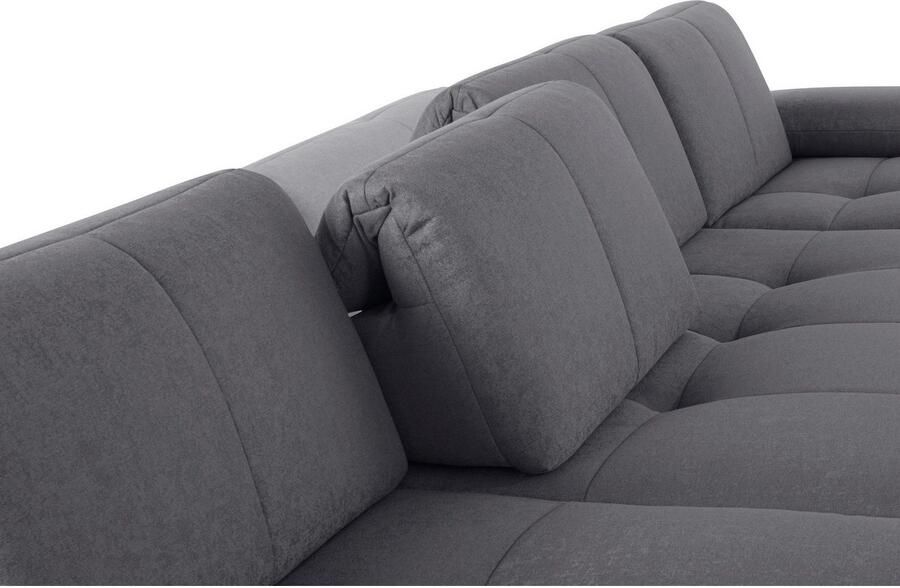 Andas Zithoek Stenlille Multifunctionele Sofa U-vorm incl. verstelbare zitdiepte hoofdbord en armleuning - Foto 4