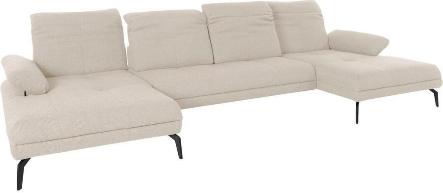 Andas Zithoek Stenlille Multifunctionele Sofa U-vorm incl. verstelbare zitdiepte hoofdbord en armleuning - Foto 5