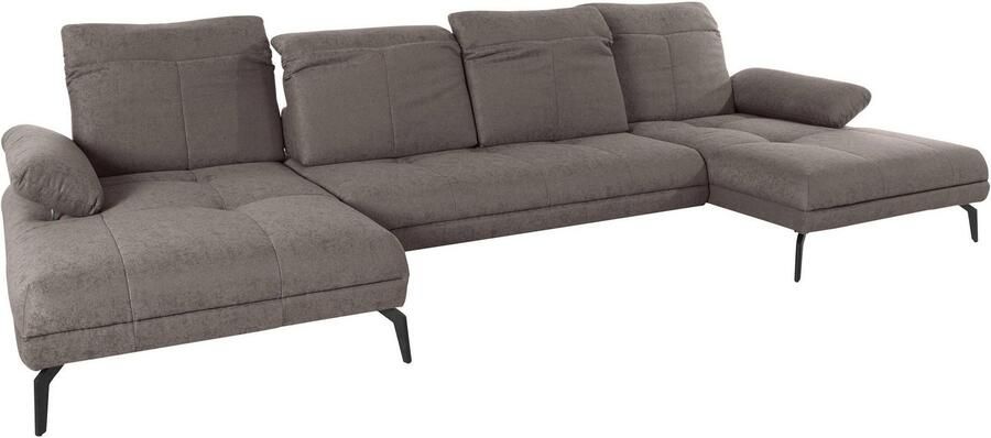 Andas Zithoek Stenlille Multifunctionele Sofa U-vorm incl. verstelbare zitdiepte hoofdbord en armleuning - Foto 6