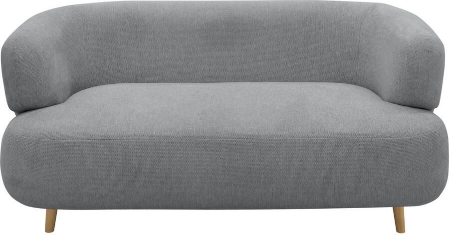 Andas Zithoek Tistam 2-delig 2-zits en stoel ronde organische vorm - Foto 4