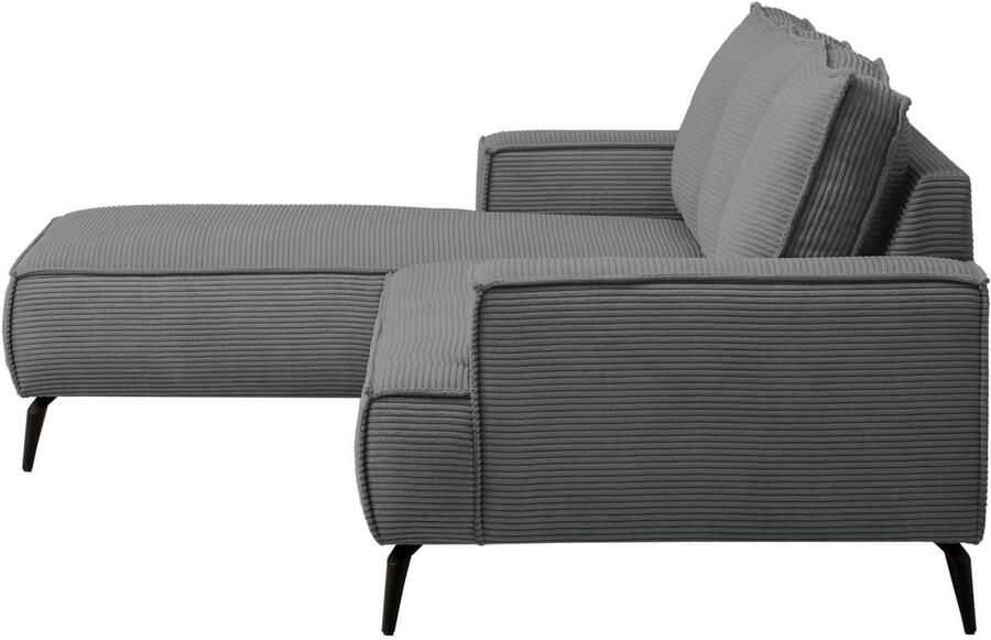 Andas Zithoek TVINNU Polsterecke L-Form Schlaffunktion met Hocker (set 2-delig) - Foto 3