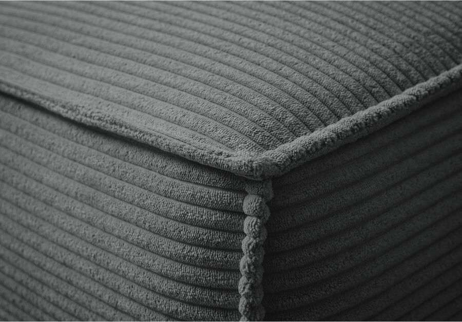 Andas Zithoek TVINNU Polsterecke L-Form Schlaffunktion met Hocker (set 2-delig)