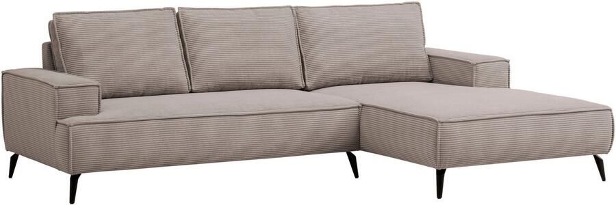 Andas Zithoek TVINNU Polsterecke L-Form Schlaffunktion met Hocker (set 2-delig) - Foto 12