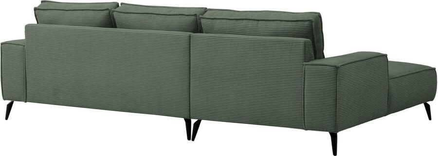 Andas Zithoek TVINNU Polsterecke L-Form Schlaffunktion met Hocker (set 2-delig) - Foto 12