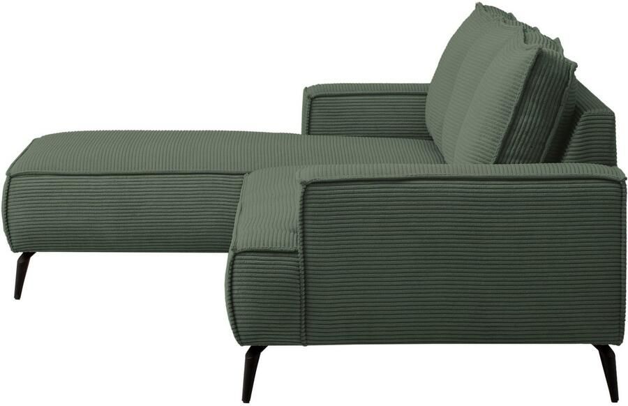 Andas Zithoek TVINNU Polsterecke L-Form Schlaffunktion met Hocker (set 2-delig) - Foto 3