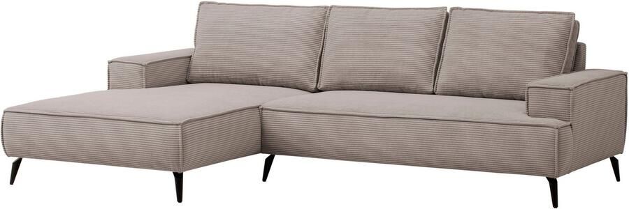 Andas Zithoek TVINNU Polsterecke L-Form Schlaffunktion met Hocker (set 2-delig) - Foto 13