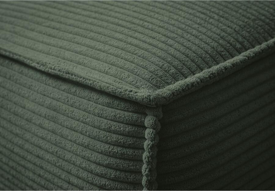 Andas Zithoek TVINNU Polsterecke L-Form Schlaffunktion met Hocker (set 2-delig)