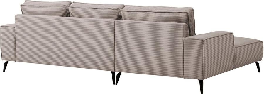 Andas Zithoek TVINNU Polsterecke L-Form Schlaffunktion met Hocker (set 2-delig) - Foto 12