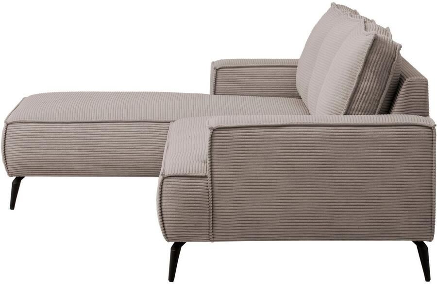 Andas Zithoek TVINNU Polsterecke L-Form Schlaffunktion met Hocker (set 2-delig) - Foto 3