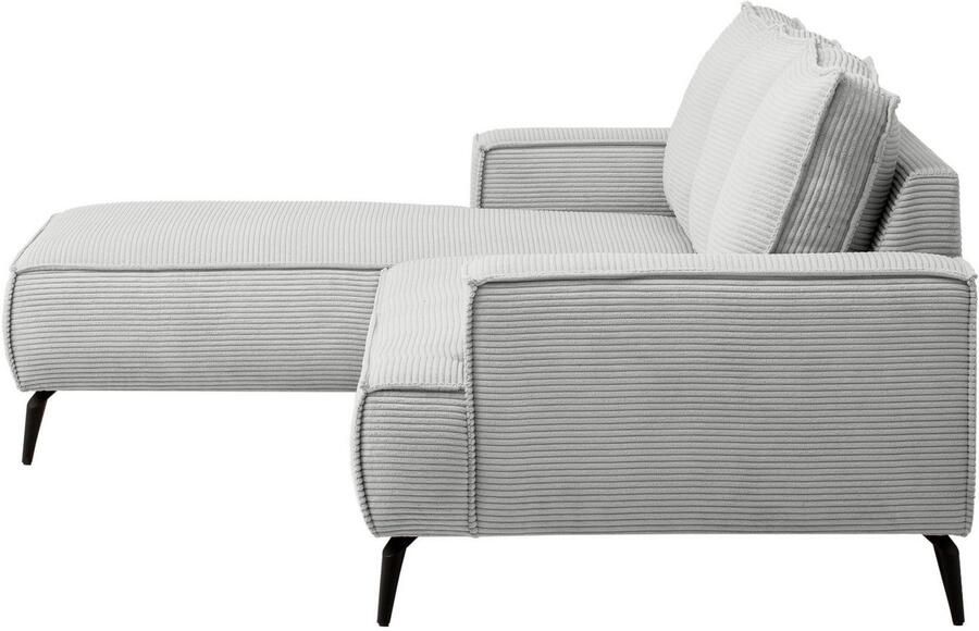 Andas Zithoek TVINNU Polsterecke L-Form Schlaffunktion met Hocker (set 2-delig) - Foto 3