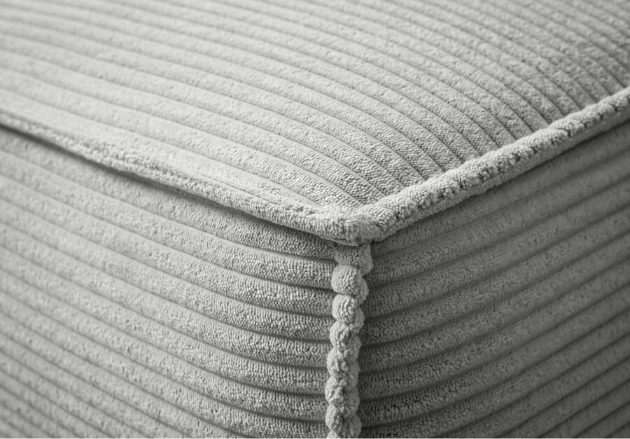 Andas Zithoek TVINNU Polsterecke L-Form Schlaffunktion met Hocker (set 2-delig)