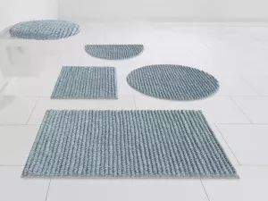 Andas Badmat Renat Badmat badkamerset in pastel wasbaar geschikt voor vloerverwarming sneldrogend
