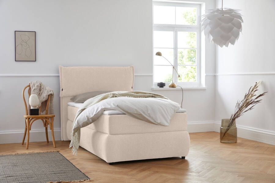 Andas Boxspring Jenson in 4 kleuren 4 breedten 3 matrassoorten in 2 hardheden topmatras - Foto 9