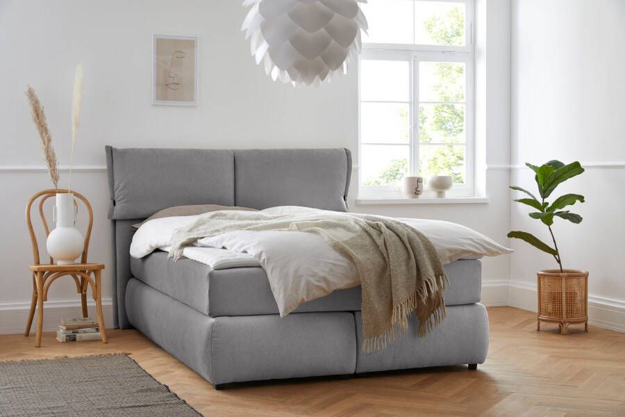Andas Boxspring Jenson in 4 kleuren 4 breedten 3 matrassoorten in 2 hardheden topmatras - Foto 10