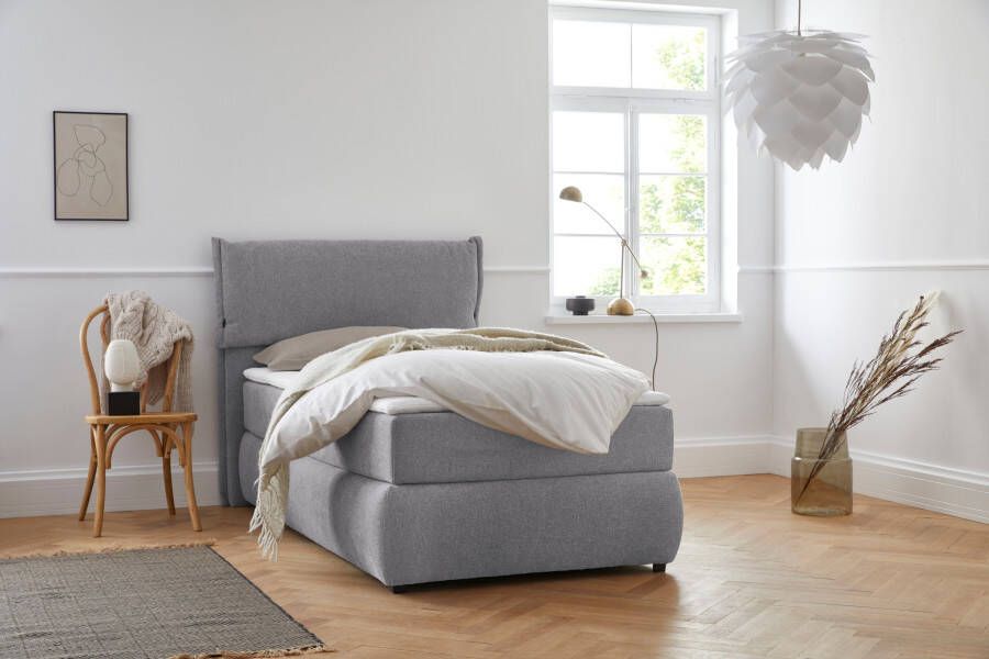Andas Boxspring Jenson in 4 kleuren 4 breedten 3 matrassoorten in 2 hardheden topmatras - Foto 9