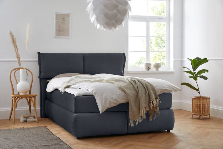 Andas Boxspring Jenson in 4 kleuren 4 breedten 3 matrassoorten in 2 hardheden topmatras - Foto 10