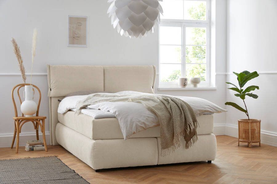 Andas Boxspring Jenson in 4 kleuren 4 breedten 3 matrassoorten in 2 hardheden topmatras