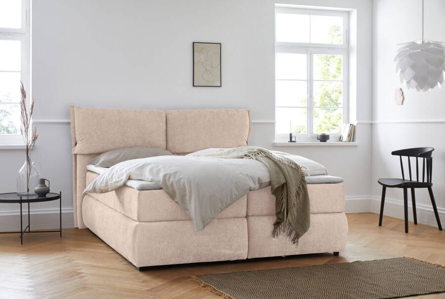 Andas Boxspring Jenson in 4 kleuren 4 breedten 3 matrassoorten in 2 hardheden topmatras - Foto 9