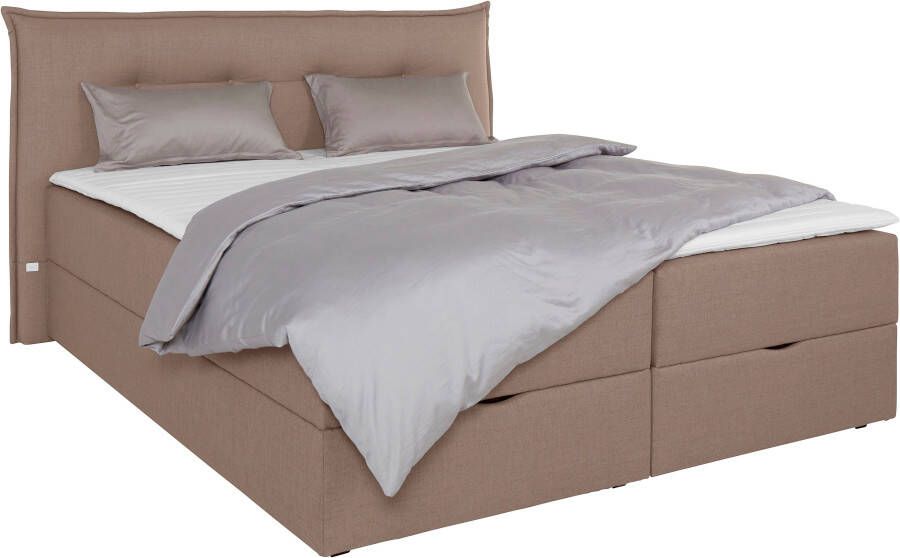 Andas Boxspring Lichtgewicht inclusief bedkist & topmatras in 4 breedten en 2 hardheden