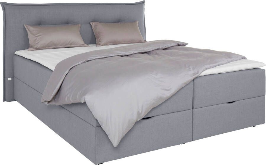 Andas Boxspring Lichtgewicht inclusief bedkist & topmatras in 4 breedten en 2 hardheden
