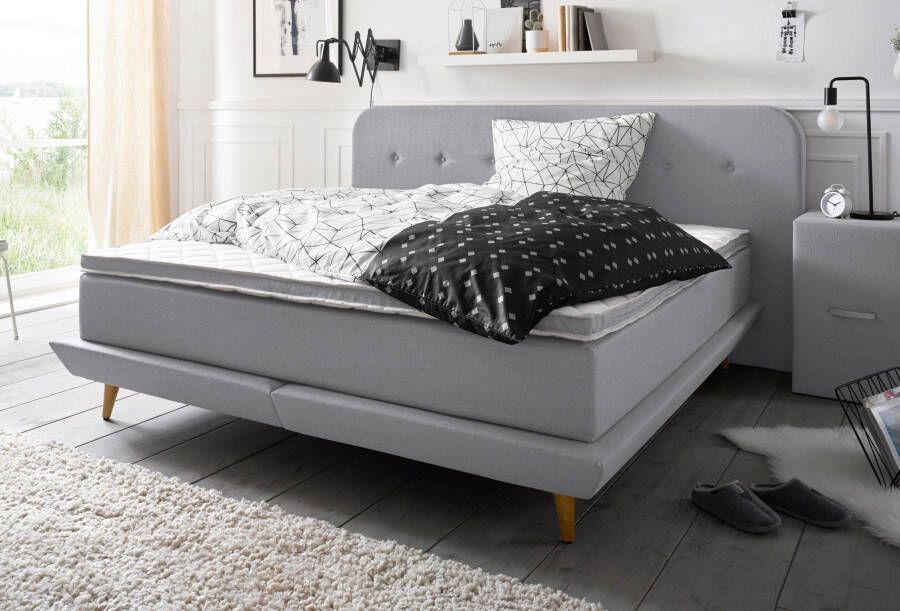 Andas Boxspring Premium Stiksels met capitonnage incl. topmatras - Foto 6