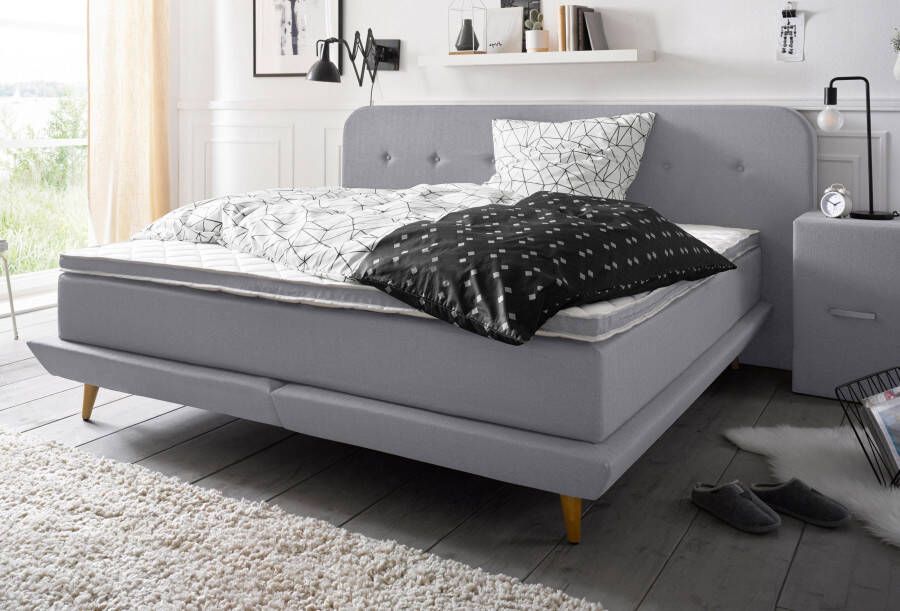 Andas Boxspring Premium Stiksels met capitonnage incl. topmatras - Foto 8