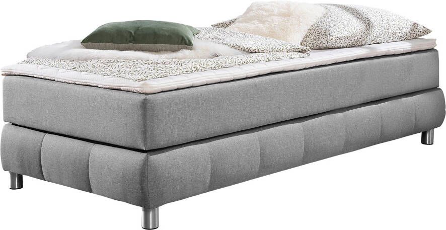 Andas Boxspring Salo Zonder hoofdbord incl. matrastopper ook in extra lange versie 220 cm verkrijgbaar - Foto 4