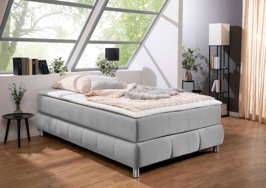 Andas Boxspring Salo Zonder hoofdbord incl. matrastopper ook in extra lange versie 220 cm verkrijgbaar - Foto 8