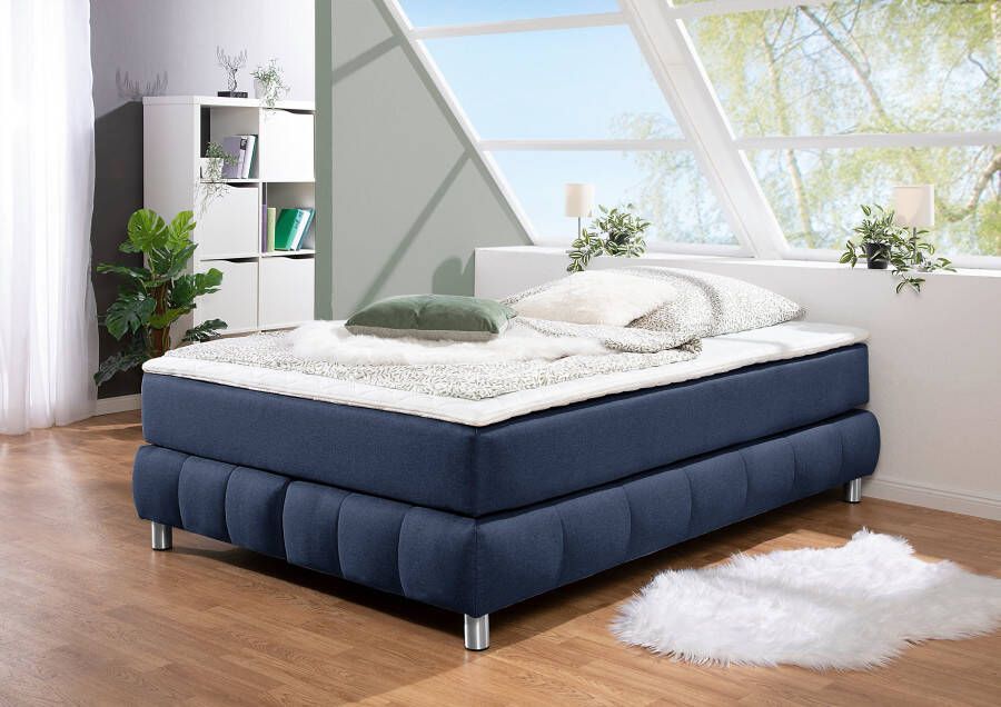 Andas Boxspring Salo Zonder hoofdbord incl. matrastopper ook in extra lange versie 220 cm verkrijgbaar - Foto 7