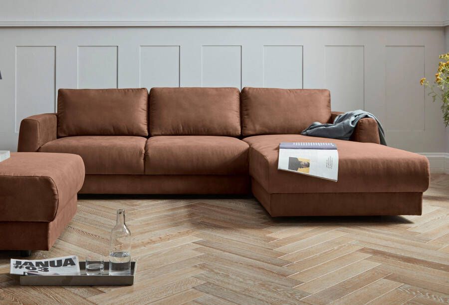 Andas Hoekbank Hobro L-vorm in 3 stofkwaliteiten in vele kleuren design by morten georgsen (2-delig)