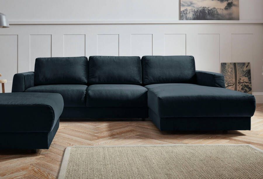 Andas Hoekbank Hobro L-vorm in 3 stofkwaliteiten in vele kleuren design by morten georgsen (2-delig)