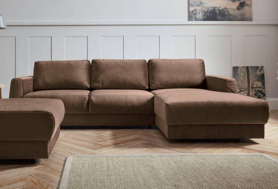 Andas Hoekbank Hobro L-vorm in 3 stofkwaliteiten in vele kleuren design by morten georgsen (2-delig)