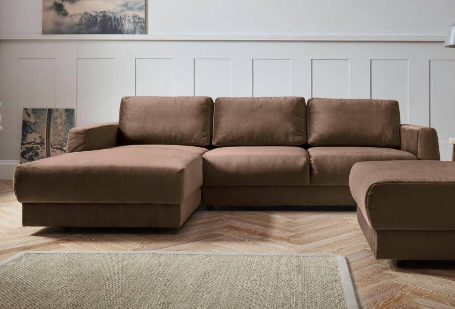 Andas Hoekbank Hobro L-vorm in 3 stofkwaliteiten in vele kleuren design by morten georgsen (2-delig)