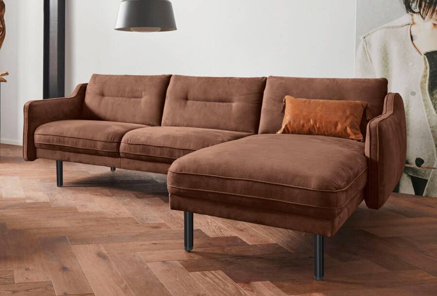 Andas Hoekbank Nordfyn L-vorm chic design in 3 stofkwaliteiten design by morten georgsen