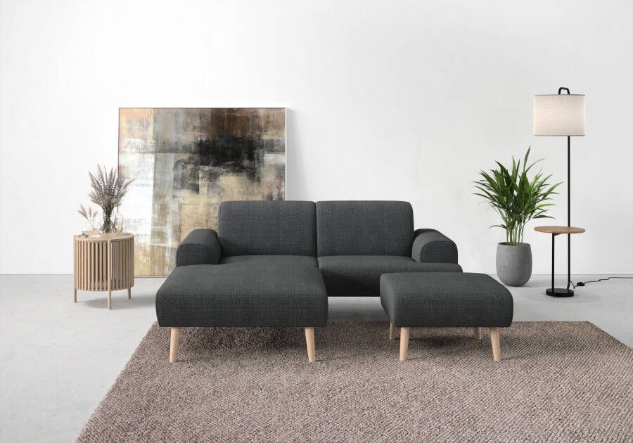 Andas Hoekbank Swift Scandic Design comfortabele binnenvering Breedte 192cm L-vorm - Foto 8