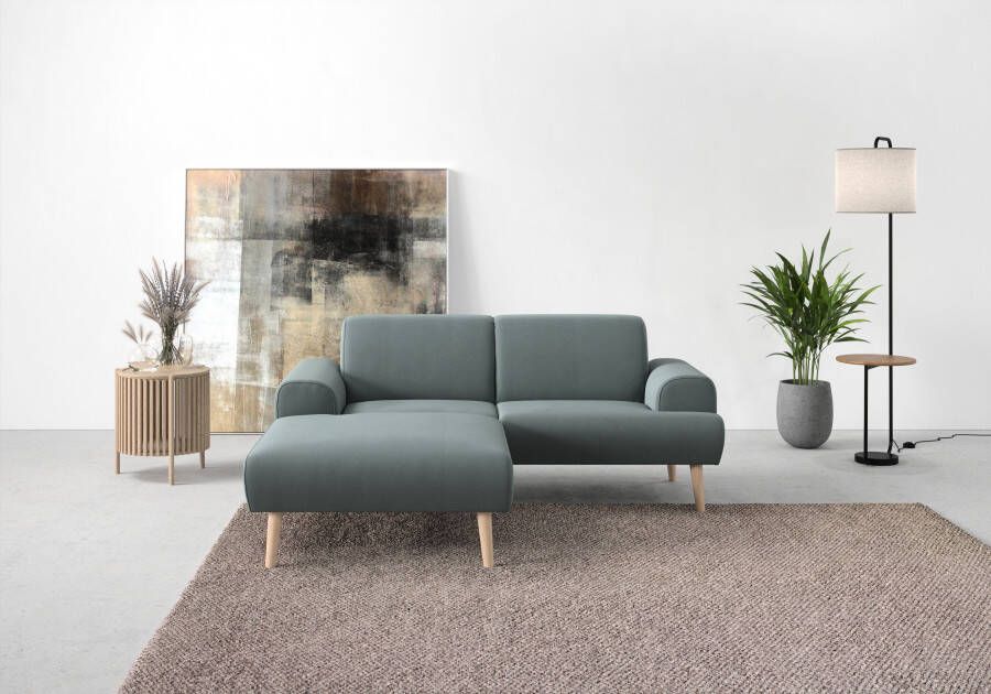 Andas Hoekbank Swift Scandic Design comfortabele binnenvering Breedte 192cm L-vorm - Foto 9